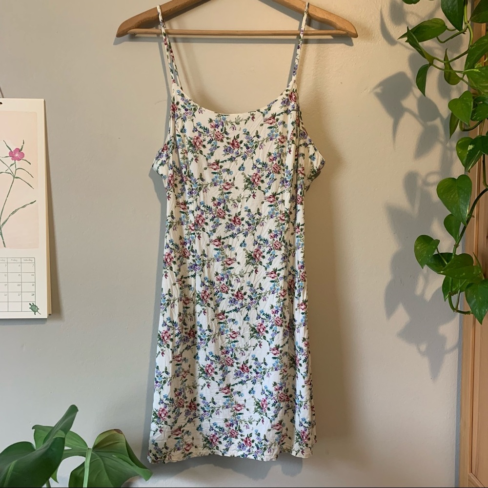 90s Vintage Floral Mini